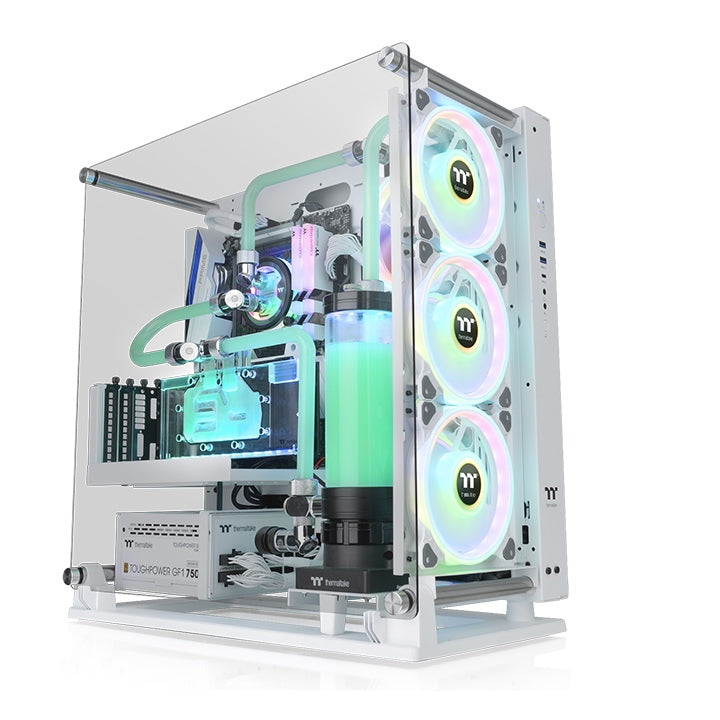 Gabinete Thermaltake Core P3 TG Pro Snow(CA-1G4-00M6WN-09) - Gabinete Thermaltake Core P3 TG Pro Snow(CA-1G4-00M6WN-09) -